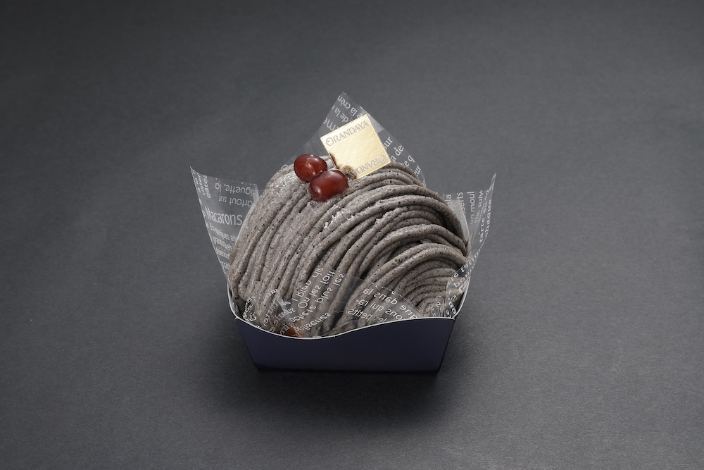 「黒ごまのモンブラン」税込み518円