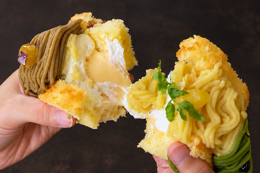 10月17日限定「モンブラン オムレット」税込み1,300円