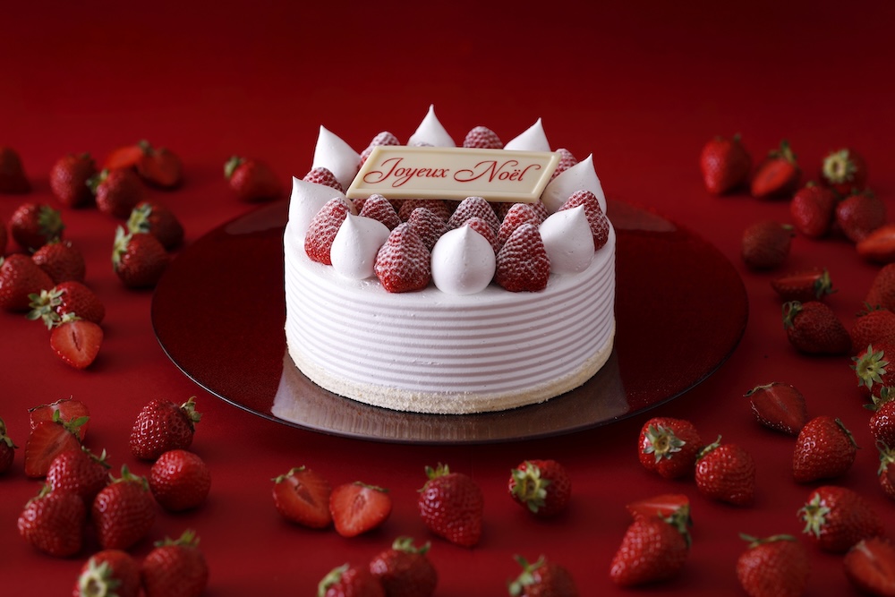 「ホテルニューオータニ大阪」の50台限定「スーパーあまおうショートケーキ」税込み15,660円